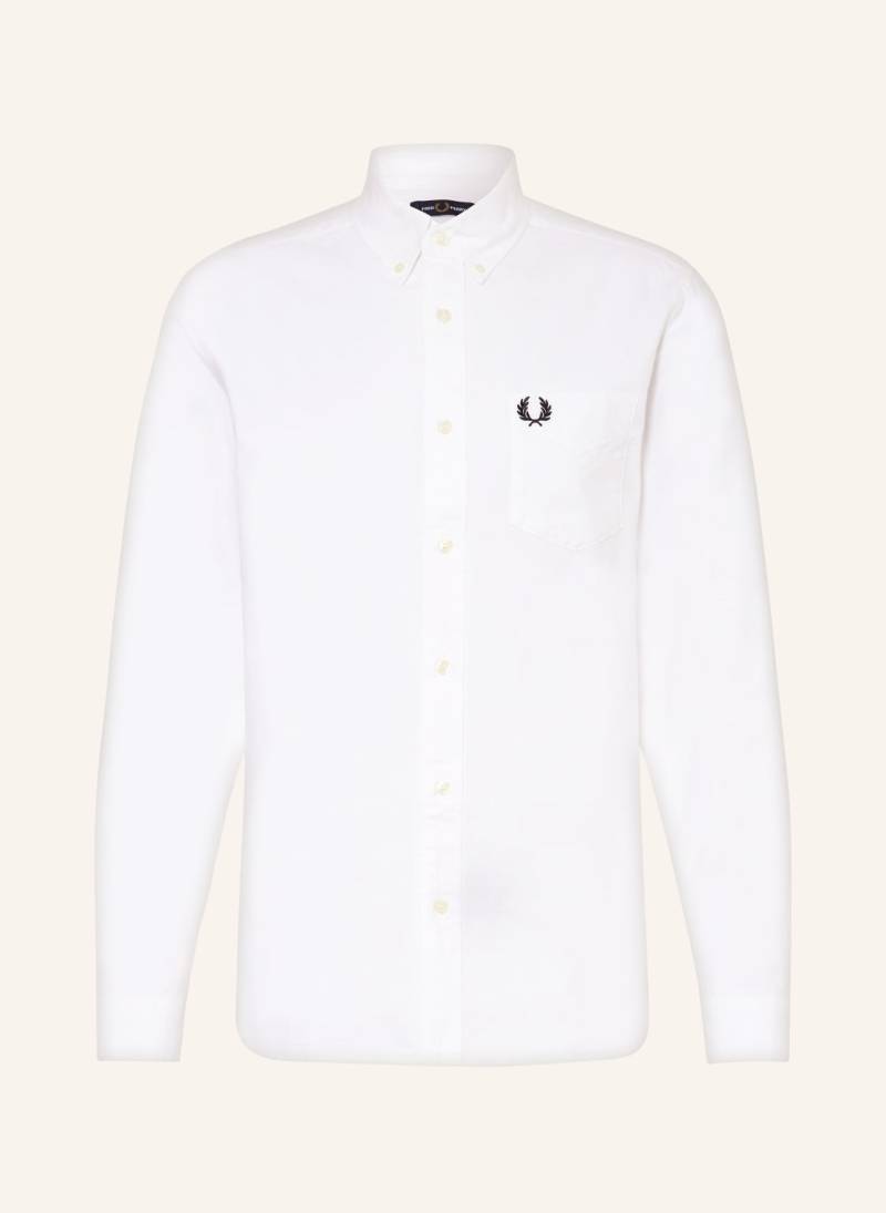 Fred Perry Hemd Regular Fit weiss von Fred Perry