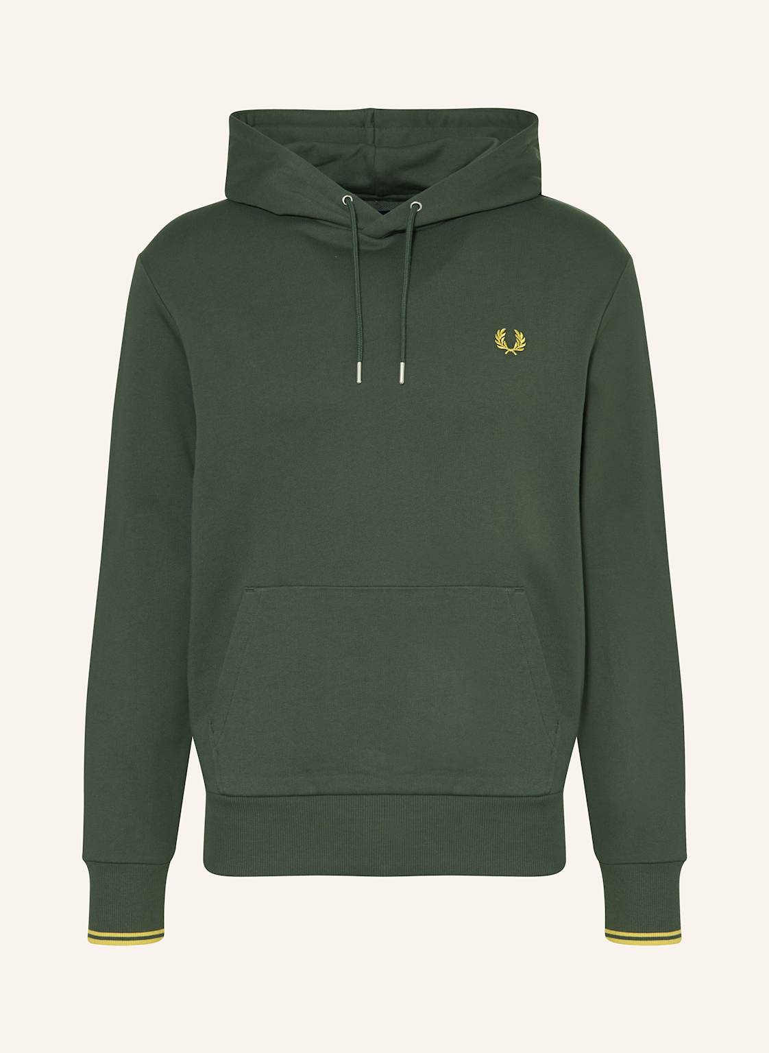 Fred Perry Hoodie m2643 gruen von Fred Perry