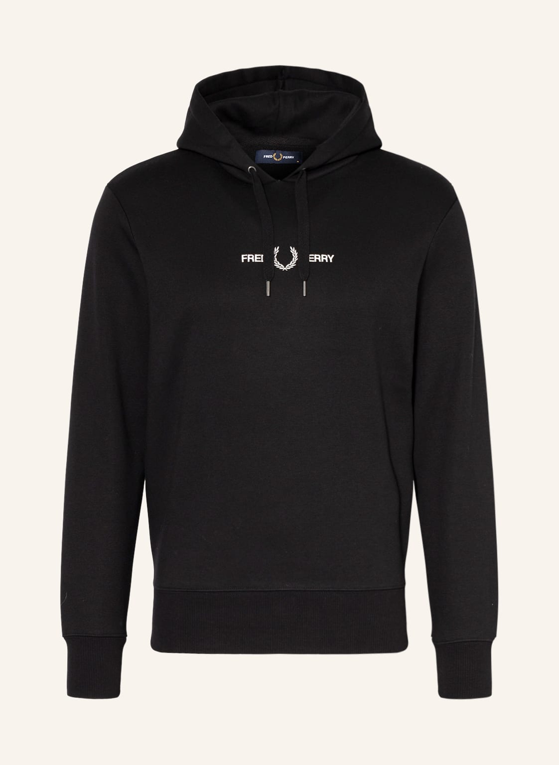 Fred Perry Hoodie schwarz Fred Perry Hoodie schwarz von Fred Perry