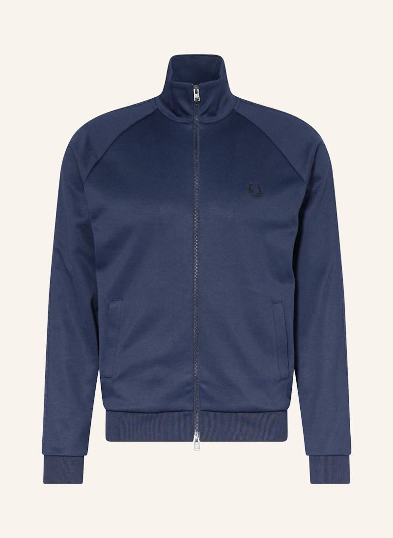 Fred Perry Jacke Mit Galonstreifen blau von Fred Perry