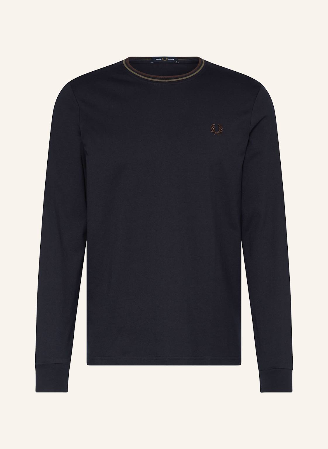 Fred Perry Longsleeve blau Fred Perry Longsleeve blau von Fred Perry