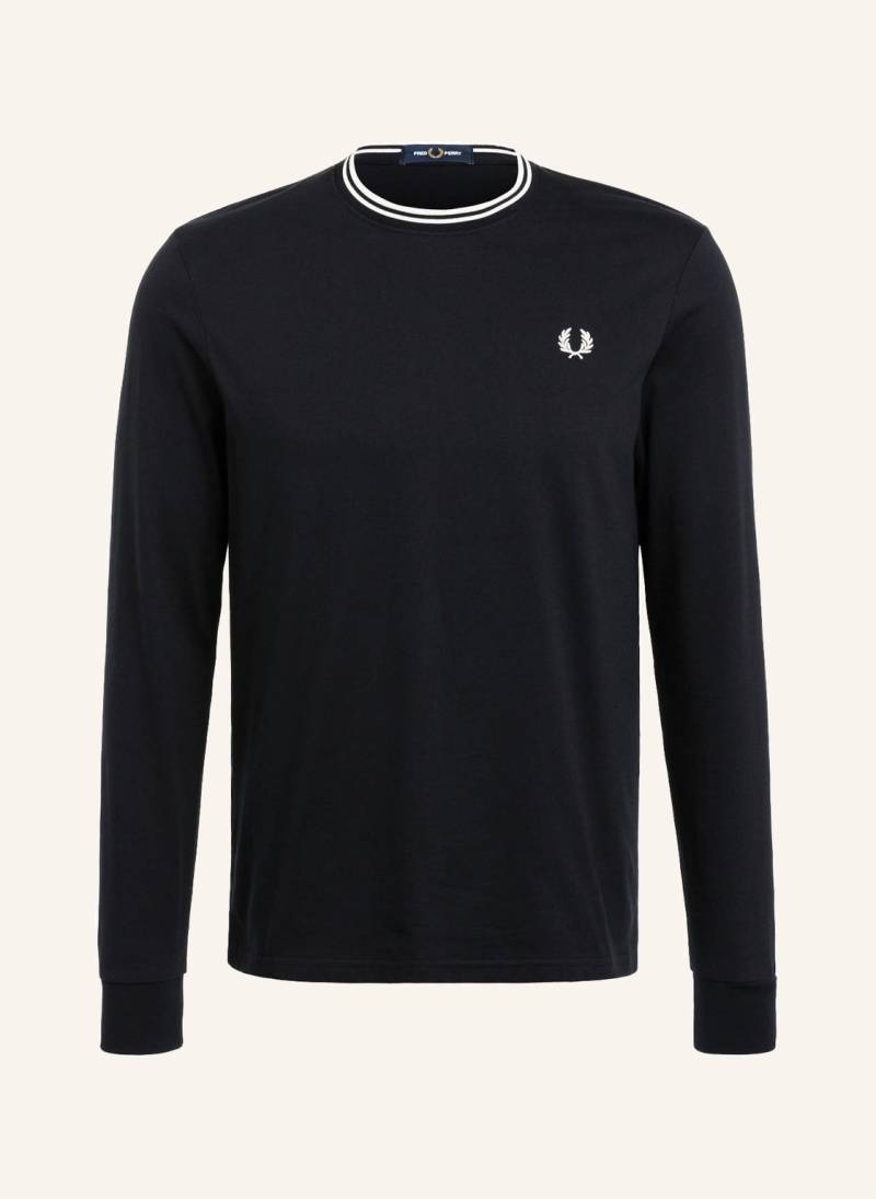 Fred Perry Longsleeve schwarz von Fred Perry