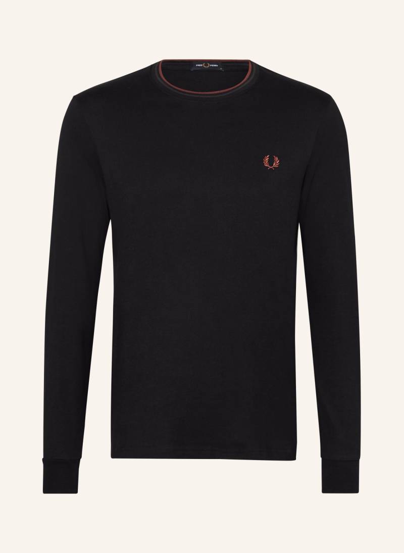 Fred Perry Longsleeve schwarz von Fred Perry