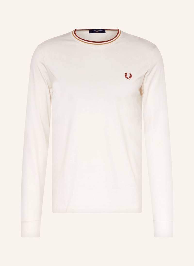 Fred Perry Longsleeve weiss von Fred Perry