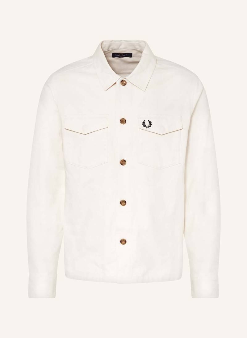 Fred Perry Overshirt Oxford weiss von Fred Perry