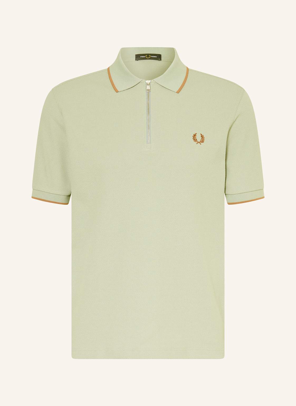 Fred Perry Piqué-Poloshirt blau von Fred Perry