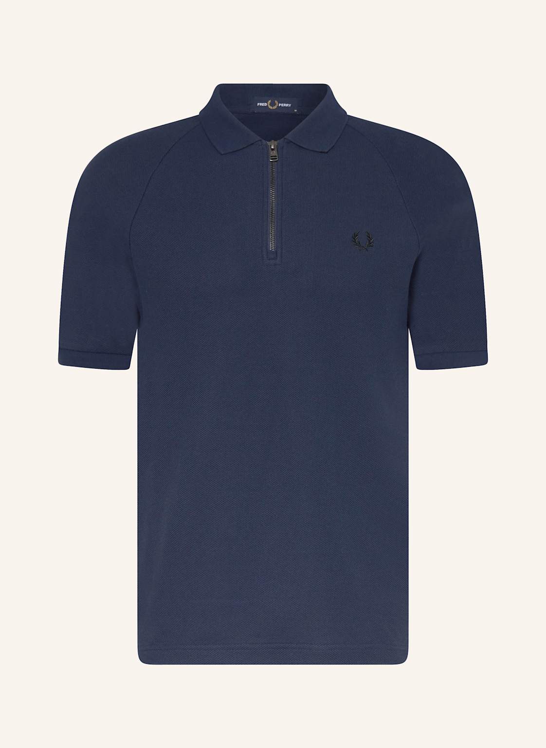 Fred Perry Piqué-Poloshirt blau von Fred Perry