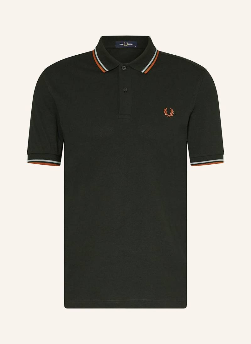 Fred Perry Piqué-Poloshirt gruen von Fred Perry