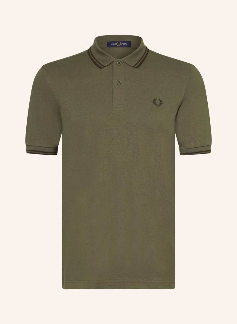 Fred Perry Piqué-Poloshirt gruen von Fred Perry