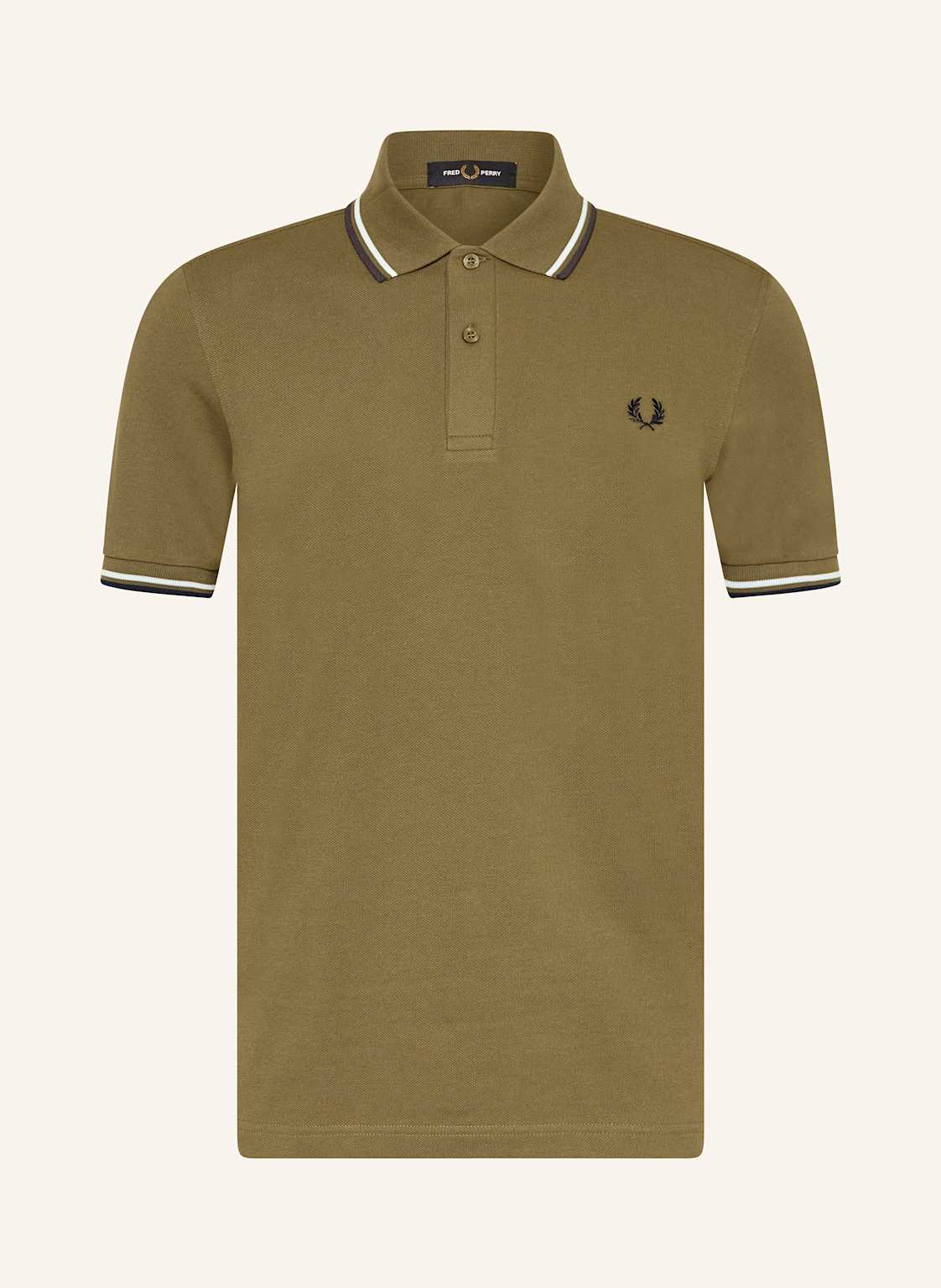 Fred Perry Piqué-Poloshirt gruen Fred Perry Piqué-Poloshirt gruen von Fred Perry