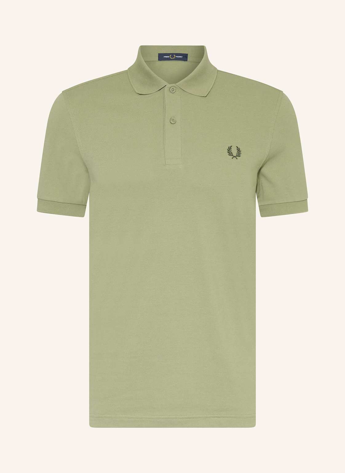 Fred Perry Piqué-Poloshirt gruen von Fred Perry