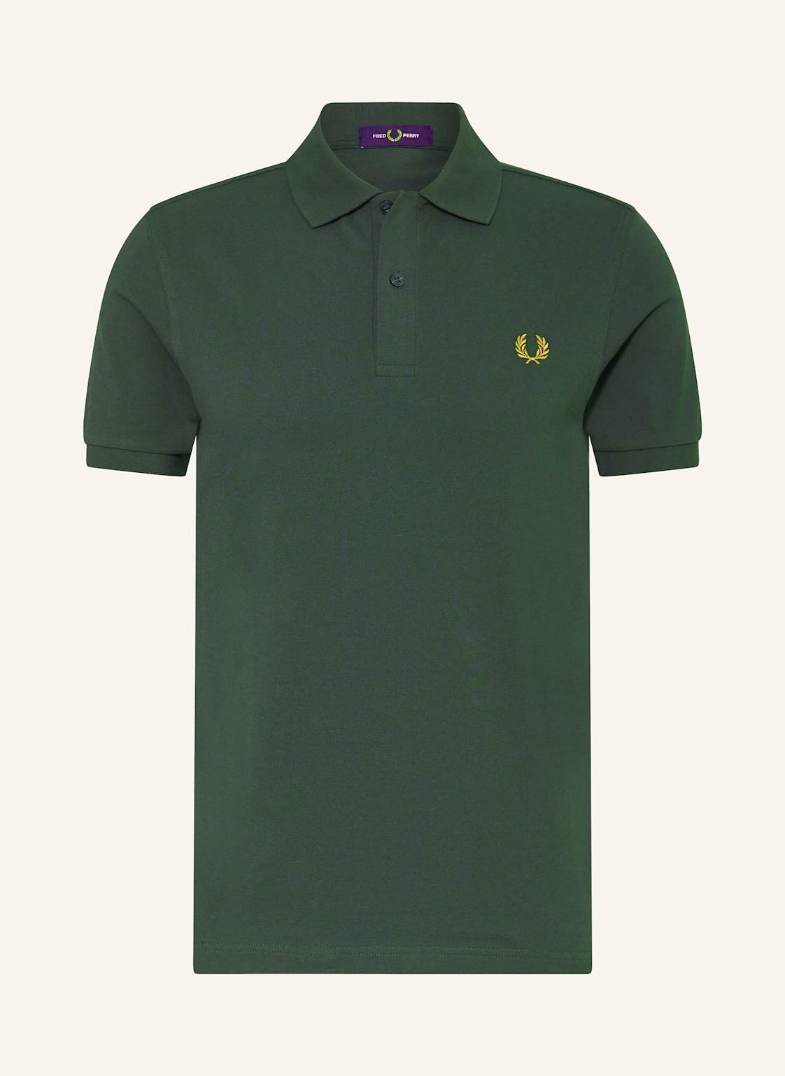 Fred Perry Piqué-Poloshirt gruen von Fred Perry