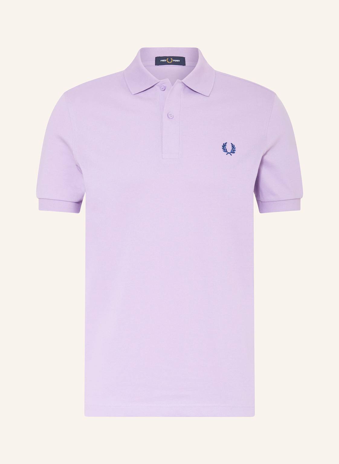 Fred Perry Piqué-Poloshirt lila von Fred Perry