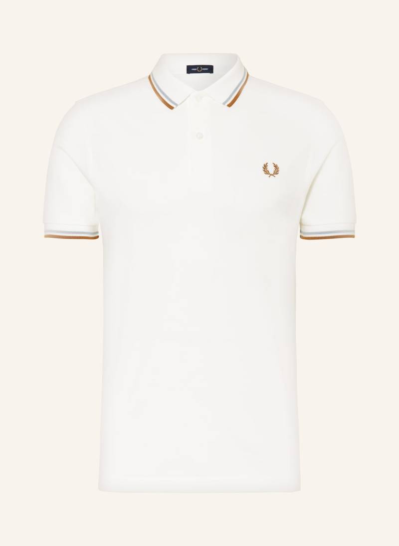 Fred Perry Piqué-Poloshirt silber von Fred Perry
