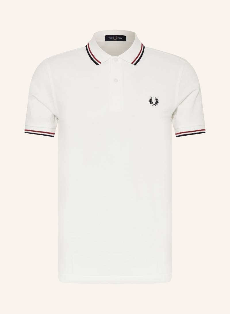 Fred Perry Piqué-Poloshirt weiss von Fred Perry