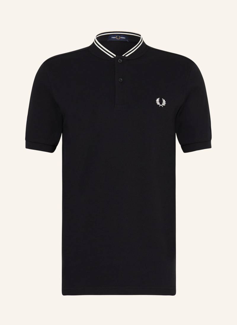 Fred Perry Piqué-Poloshirt m4526 schwarz von Fred Perry