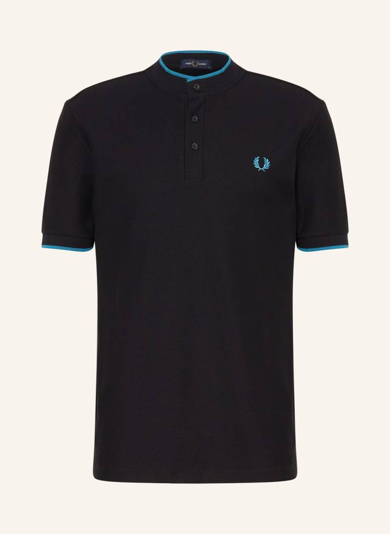 Fred Perry Piqué-Poloshirt schwarz von Fred Perry