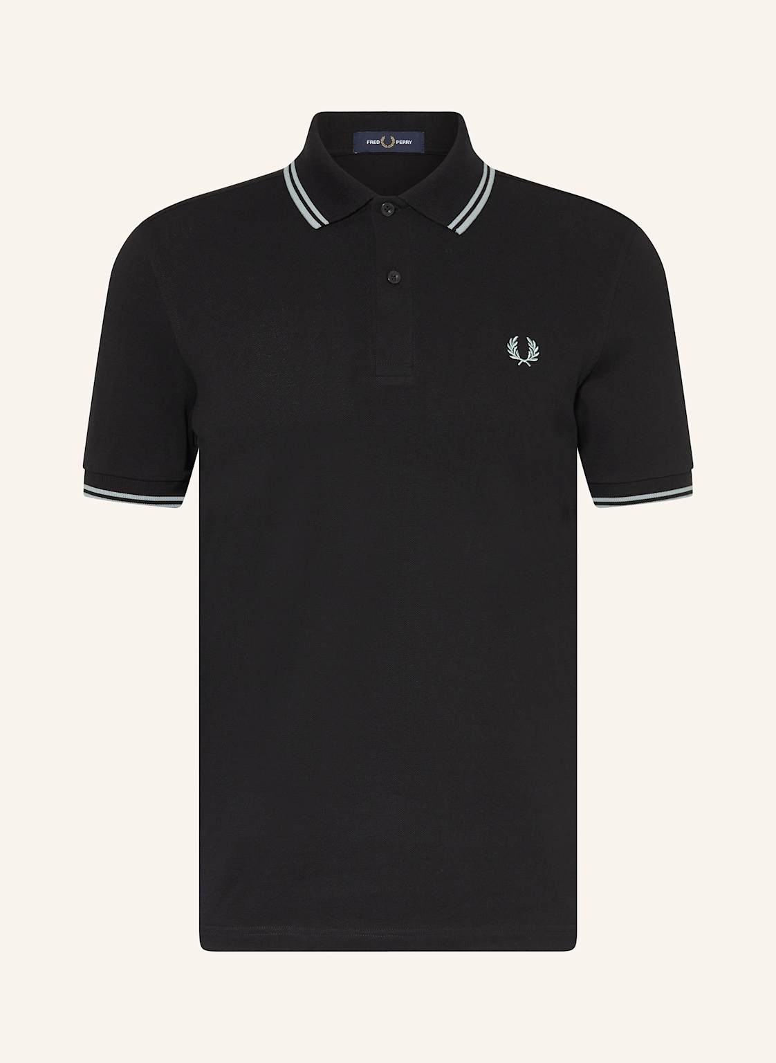 Fred Perry Piqué-Poloshirt schwarz Fred Perry Piqué-Poloshirt schwarz von Fred Perry
