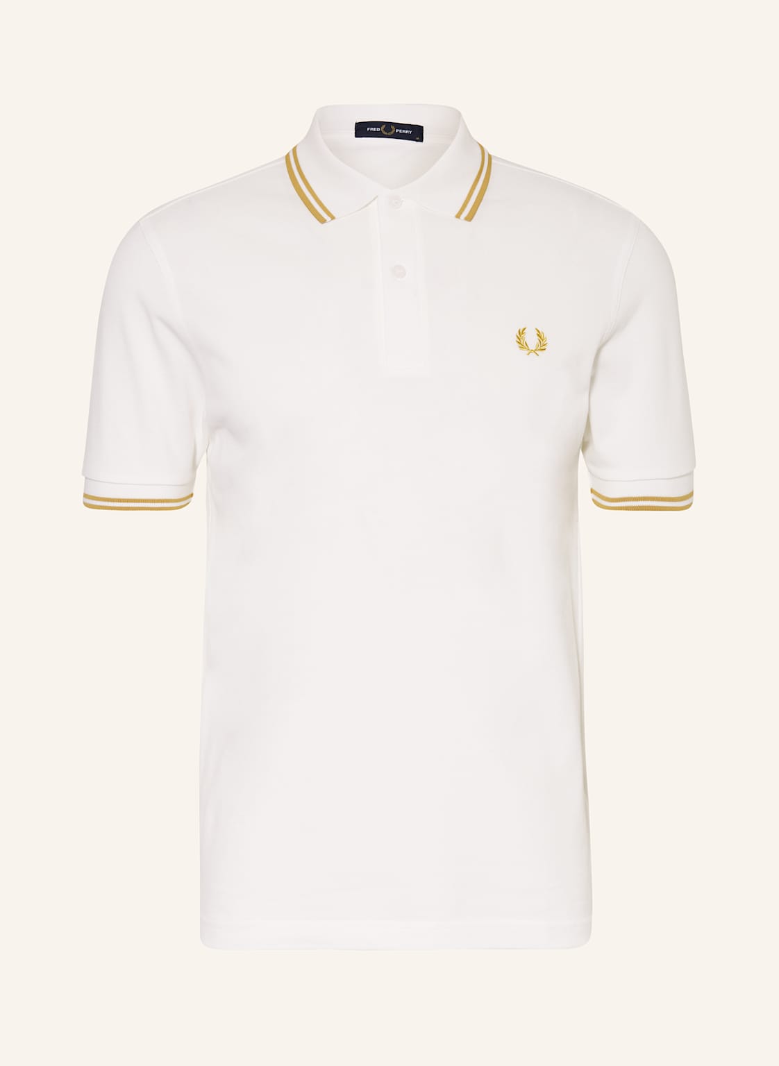 Fred Perry Piqué-Poloshirt weiss Fred Perry Piqué-Poloshirt weiss von Fred Perry