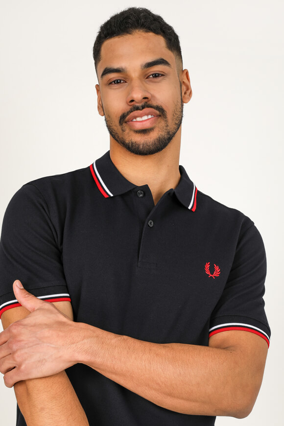 Fred Perry Poloshirt | Navy | Herren  | L von Fred Perry