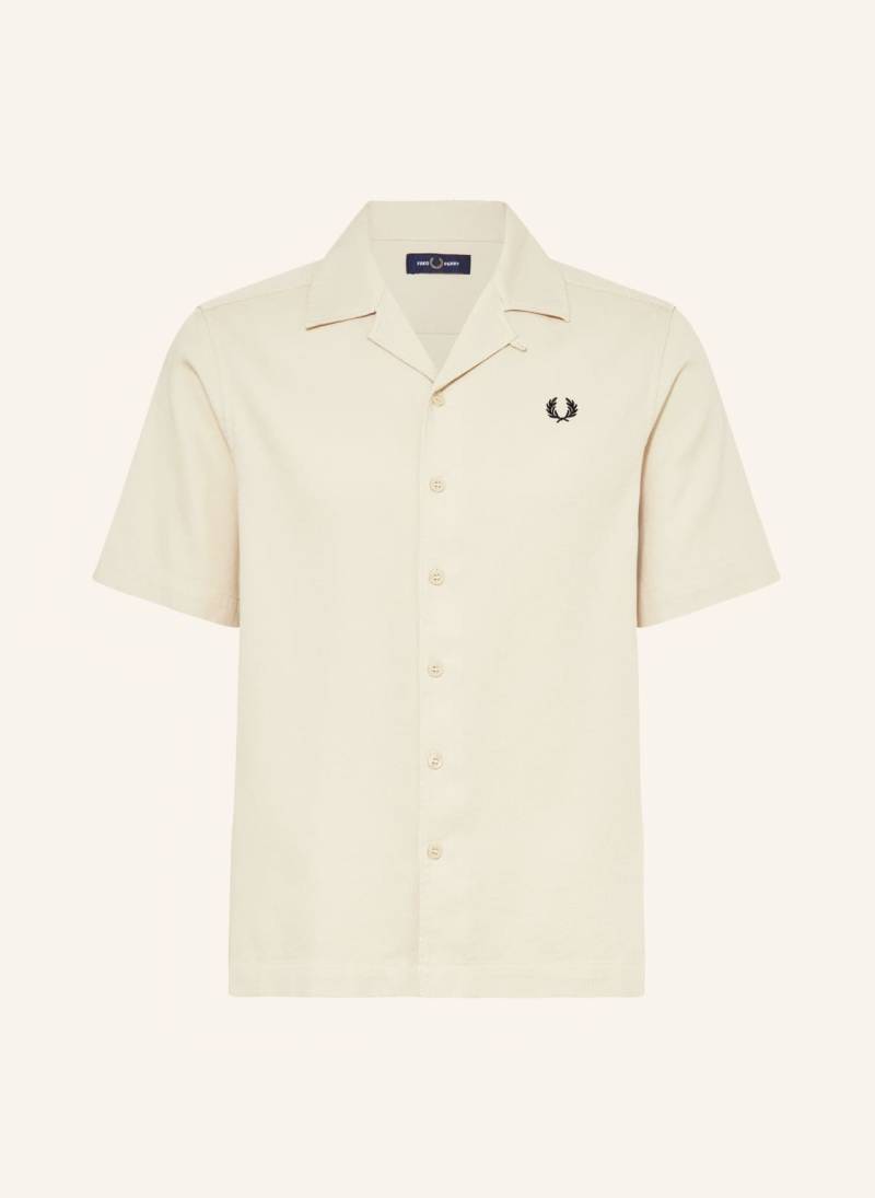 Fred Perry Resorthemd Comfort Fit beige von Fred Perry