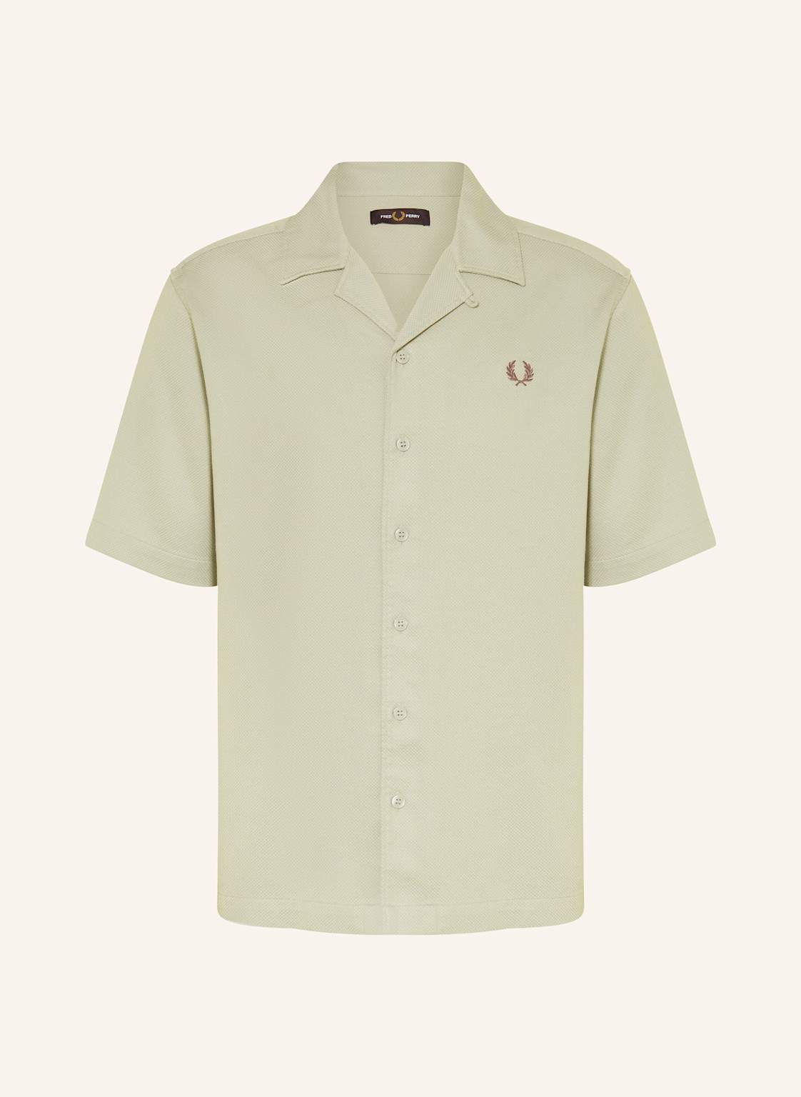 Fred Perry Resorthemd Comfort Fit blau von Fred Perry