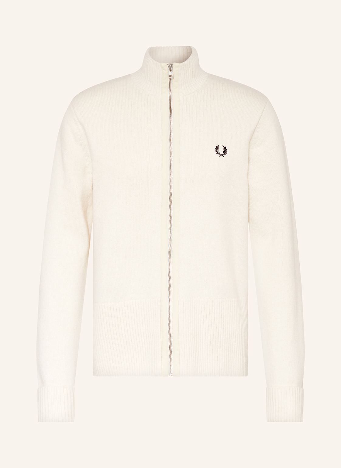 Fred Perry Strickjacke weiss von Fred Perry