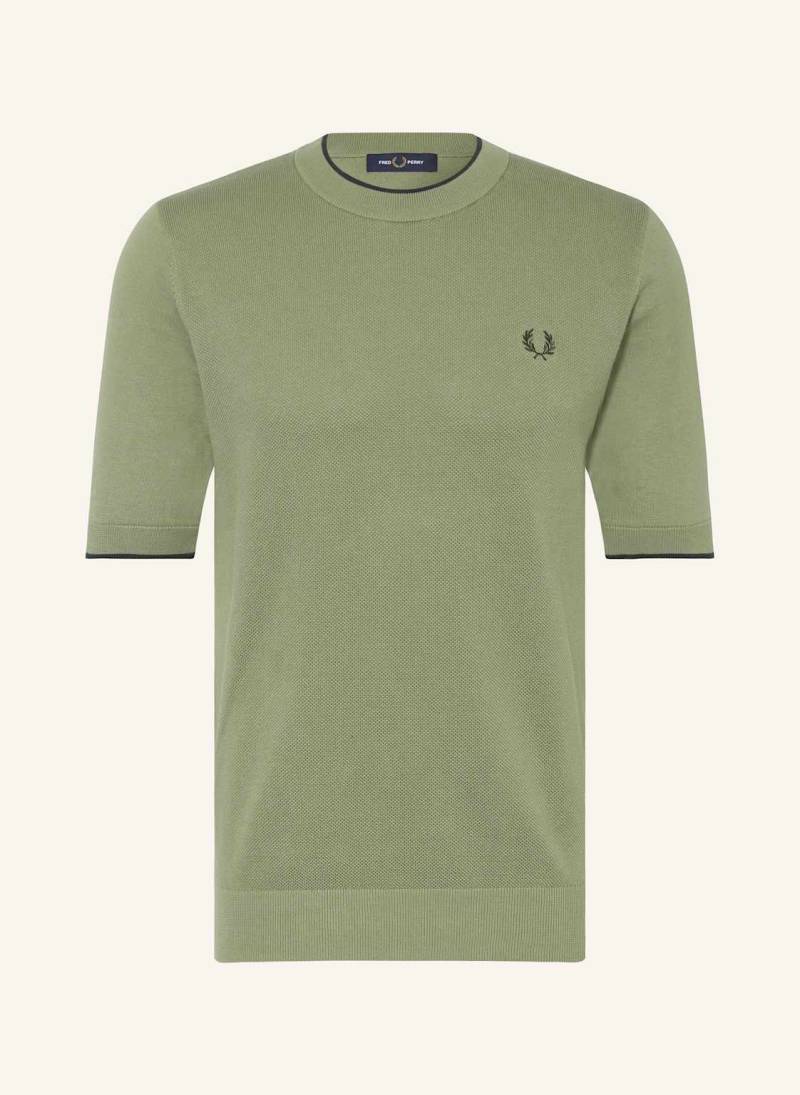 Fred Perry Strickshirt gruen von Fred Perry