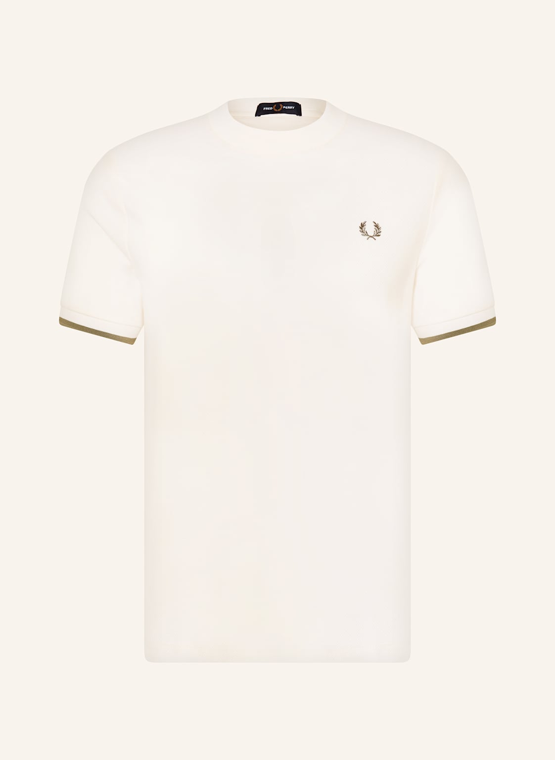 Fred Perry Strickshirt weiss Fred Perry Strickshirt weiss von Fred Perry