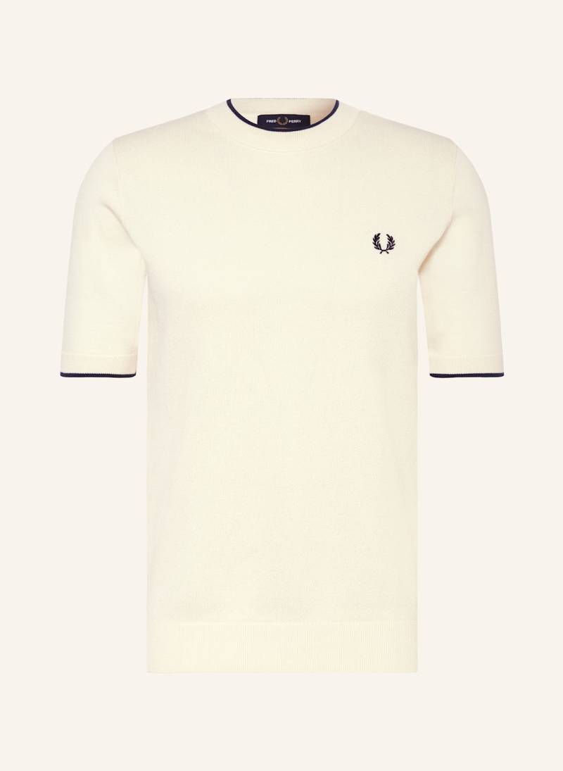 Fred Perry Strickshirt weiss von Fred Perry