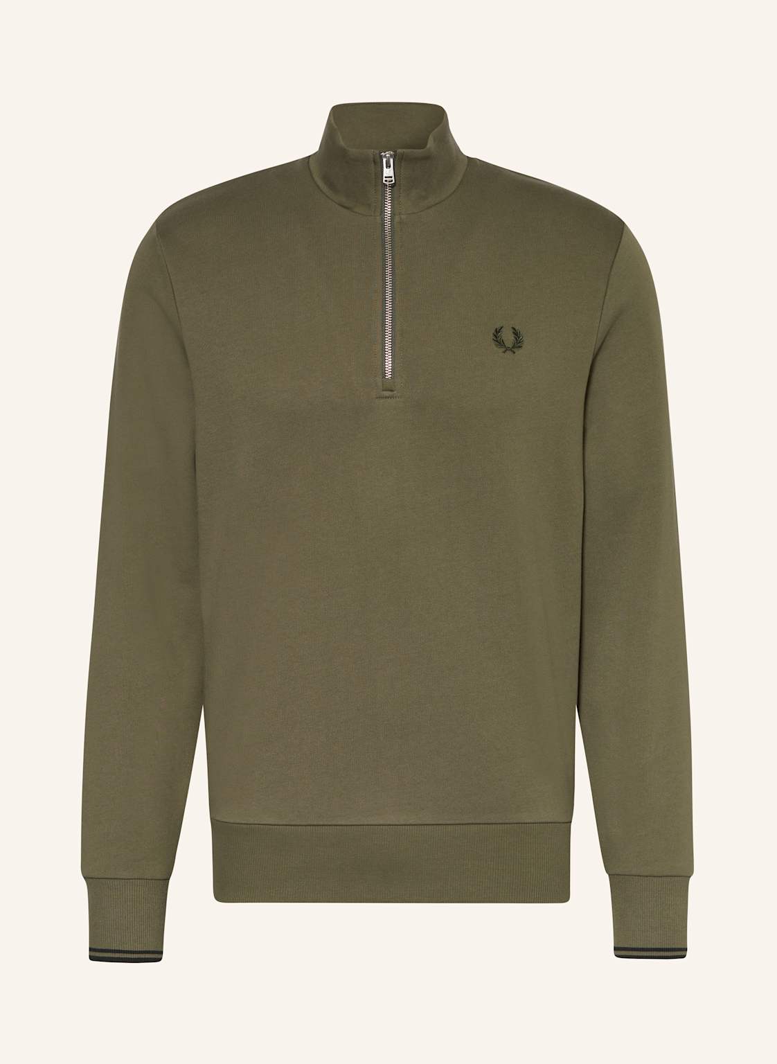 Fred Perry Sweat-Troyer gruen von Fred Perry