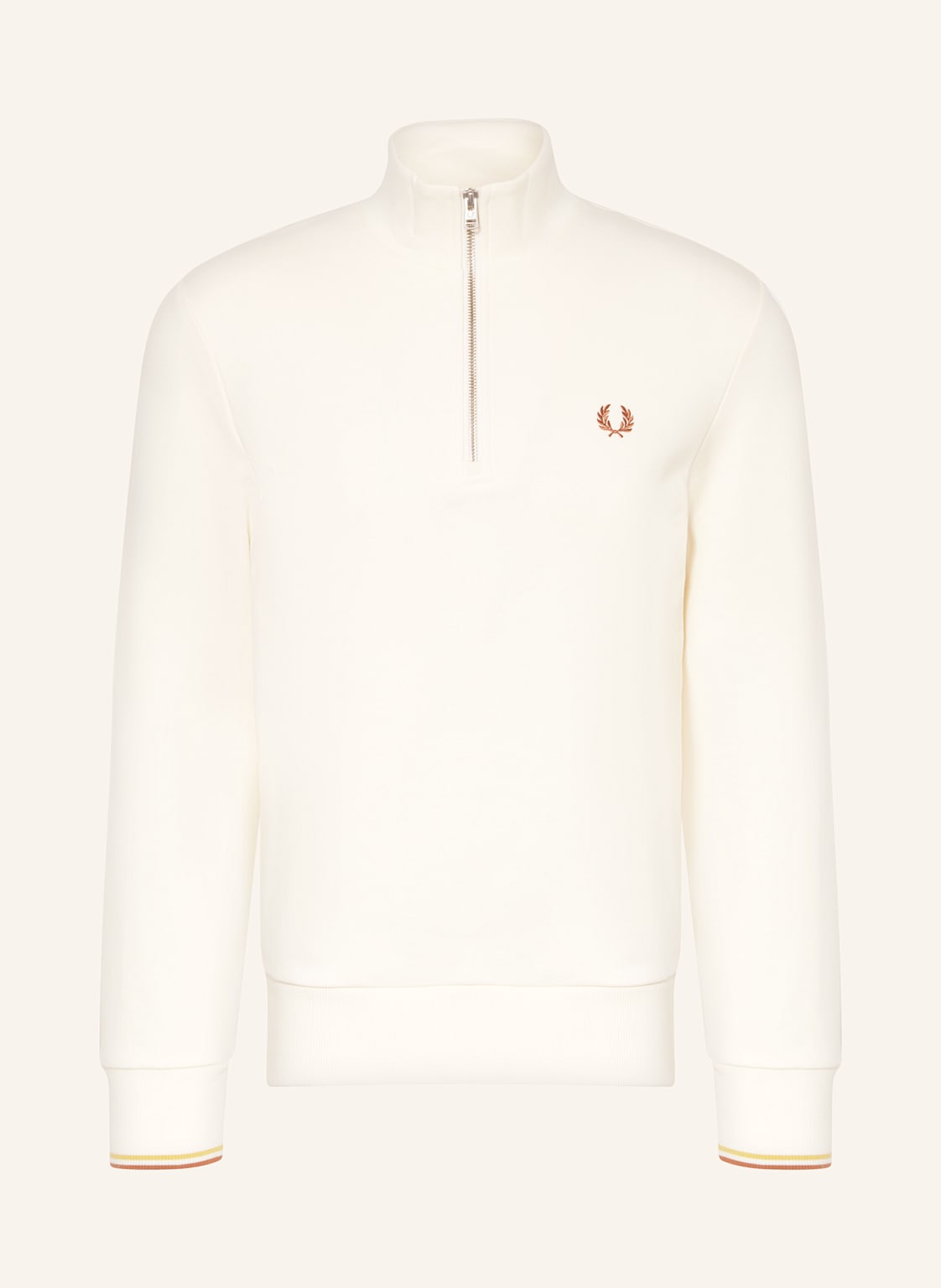 Fred Perry Sweat-Troyer weiss von Fred Perry