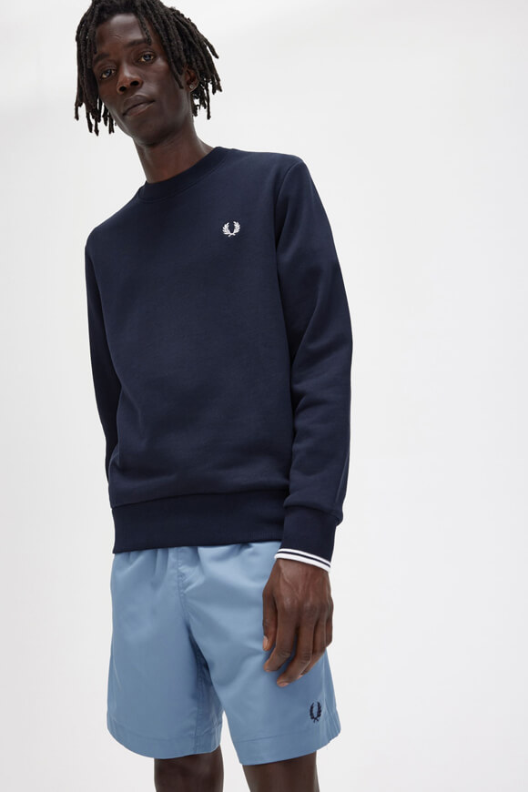 Fred Perry Sweatshirt | Navy | Herren  | L von Fred Perry