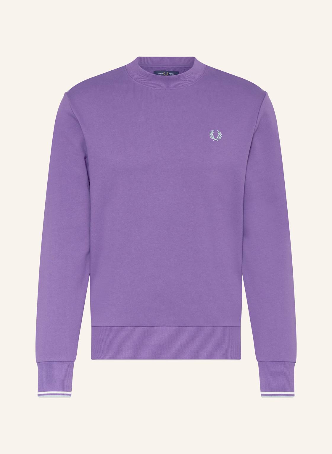 Fred Perry Sweatshirt lila Fred Perry Sweatshirt lila von Fred Perry