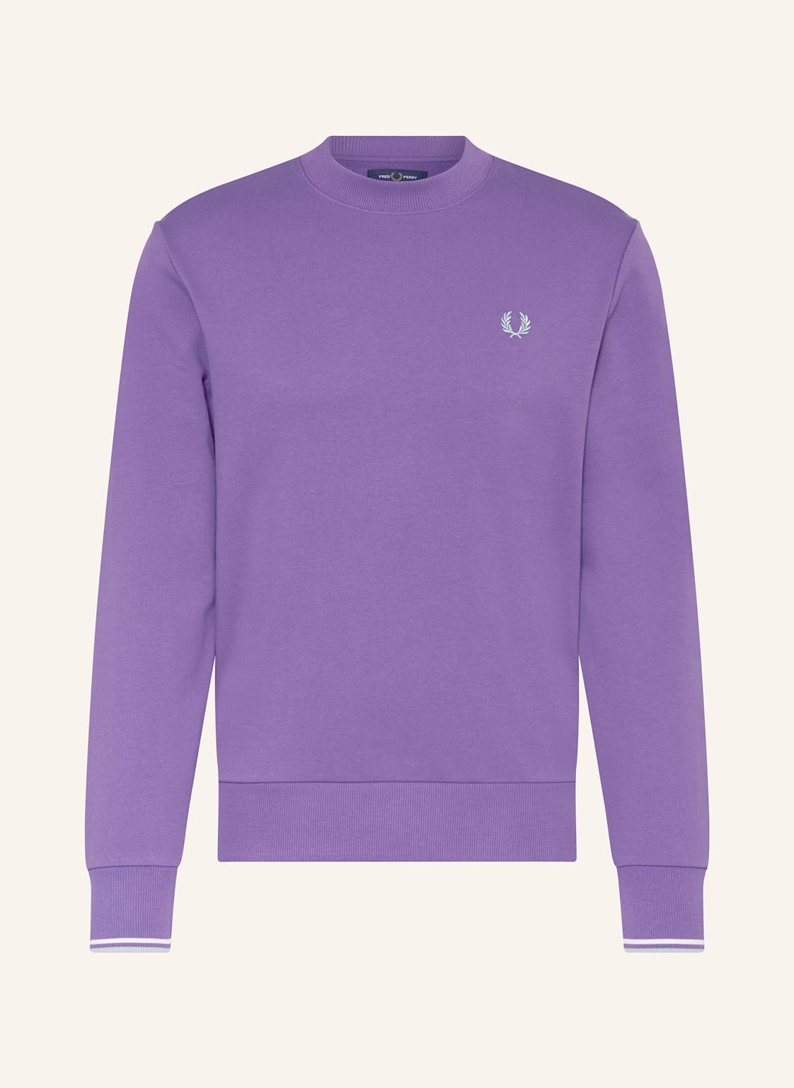 Fred Perry Sweatshirt lila von Fred Perry