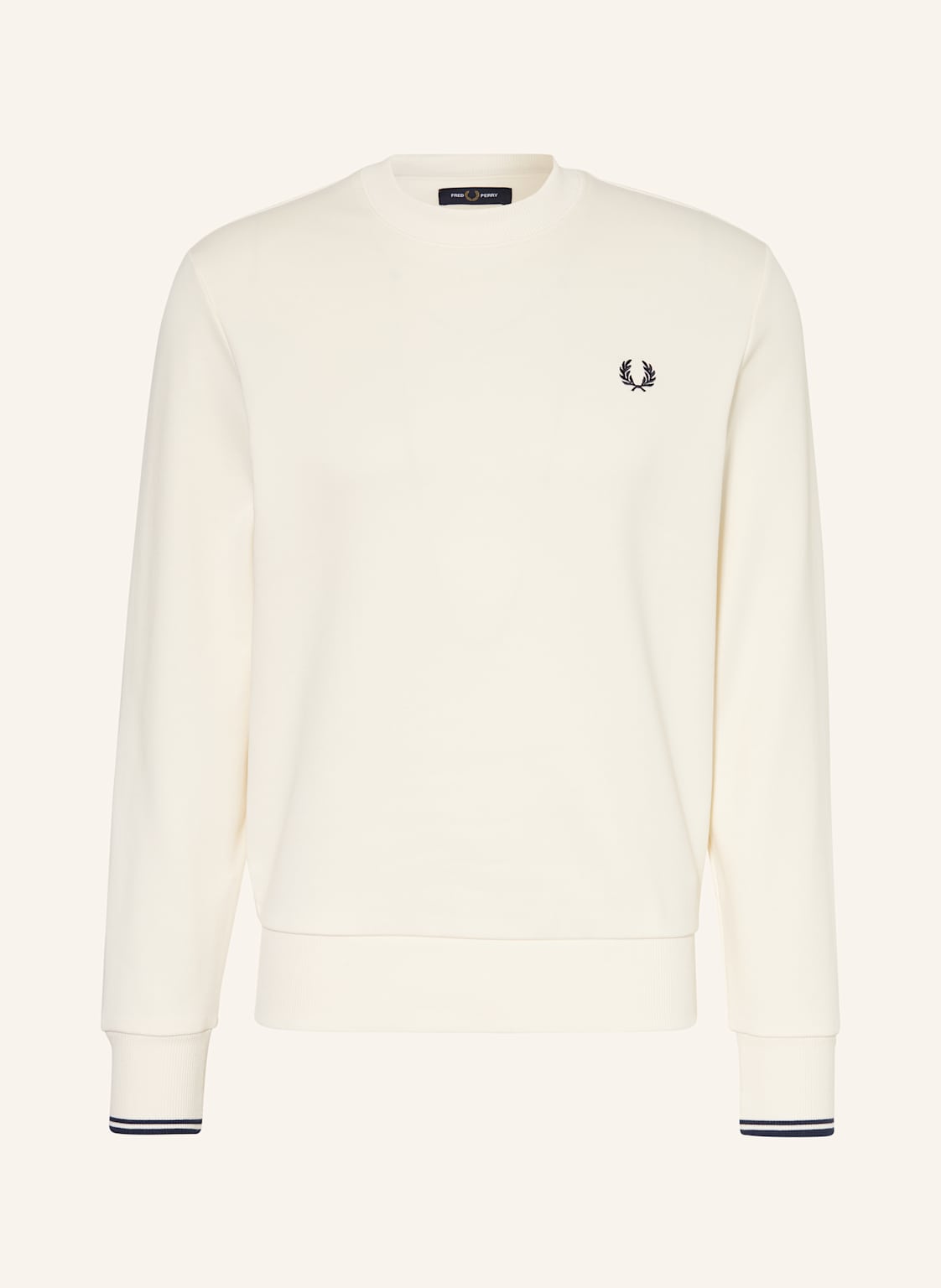 Fred Perry Sweatshirt weiss von Fred Perry