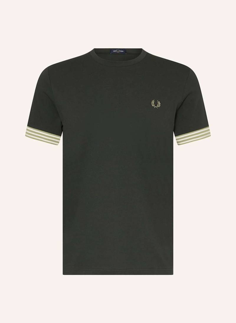 Fred Perry T-Shirt Aus Piqué gruen von Fred Perry