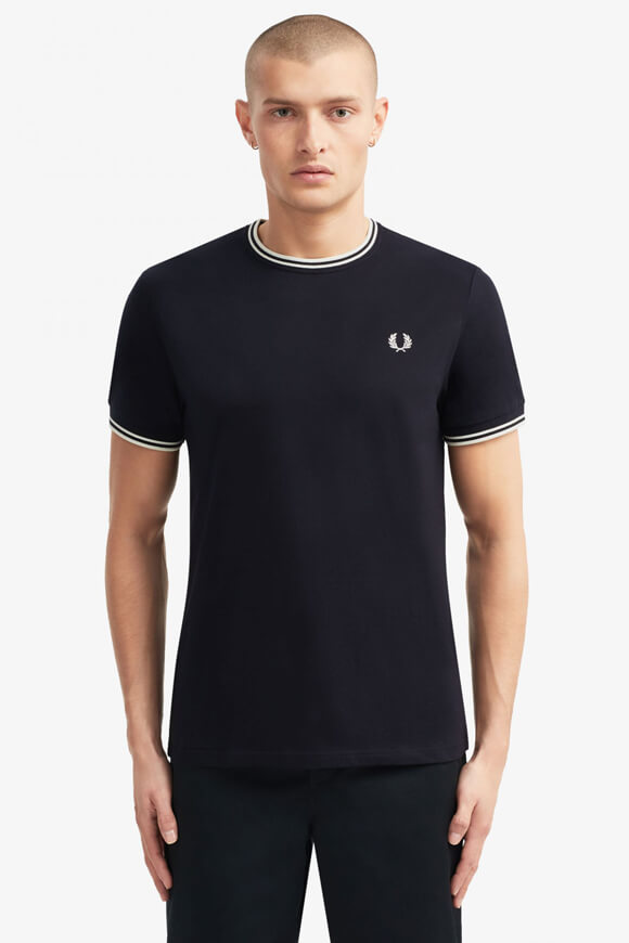 Fred Perry T-Shirt | Navy | Herren  | M von Fred Perry