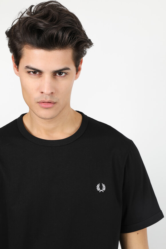 Fred Perry T-Shirt | Schwarz | Herren  | L von Fred Perry