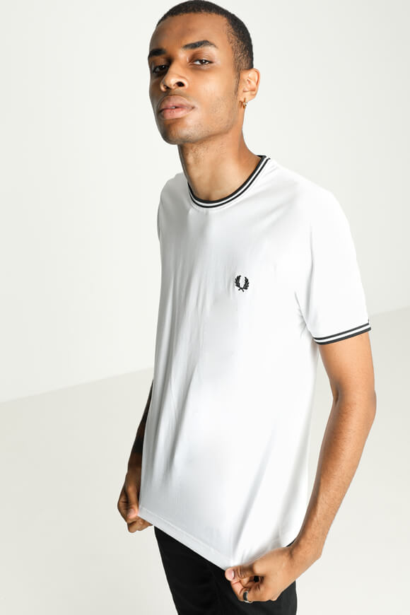 Fred Perry T-Shirt | Weiss | Herren  | XL von Fred Perry