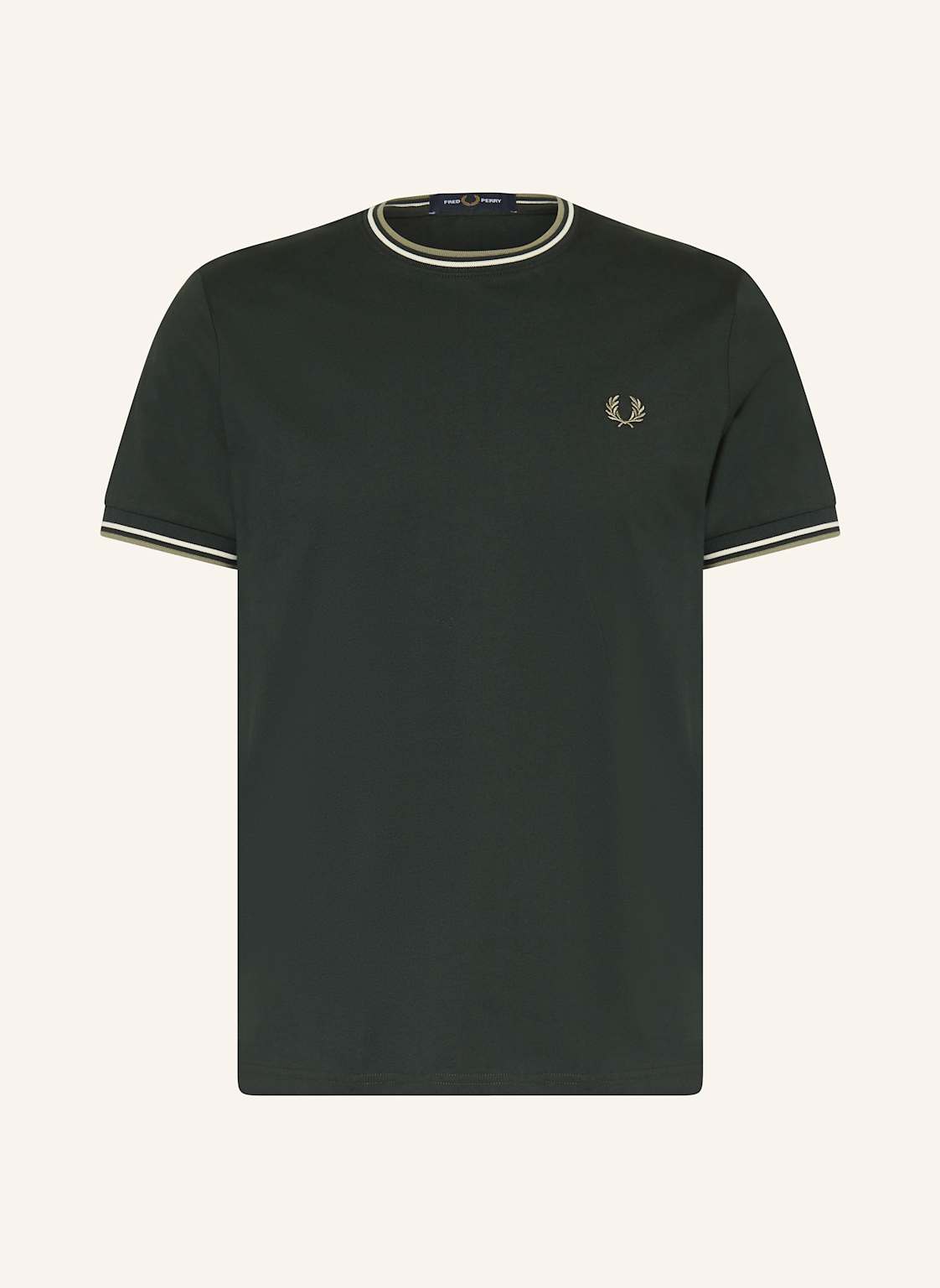 Fred Perry T-Shirt gruen Fred Perry T-Shirt gruen von Fred Perry