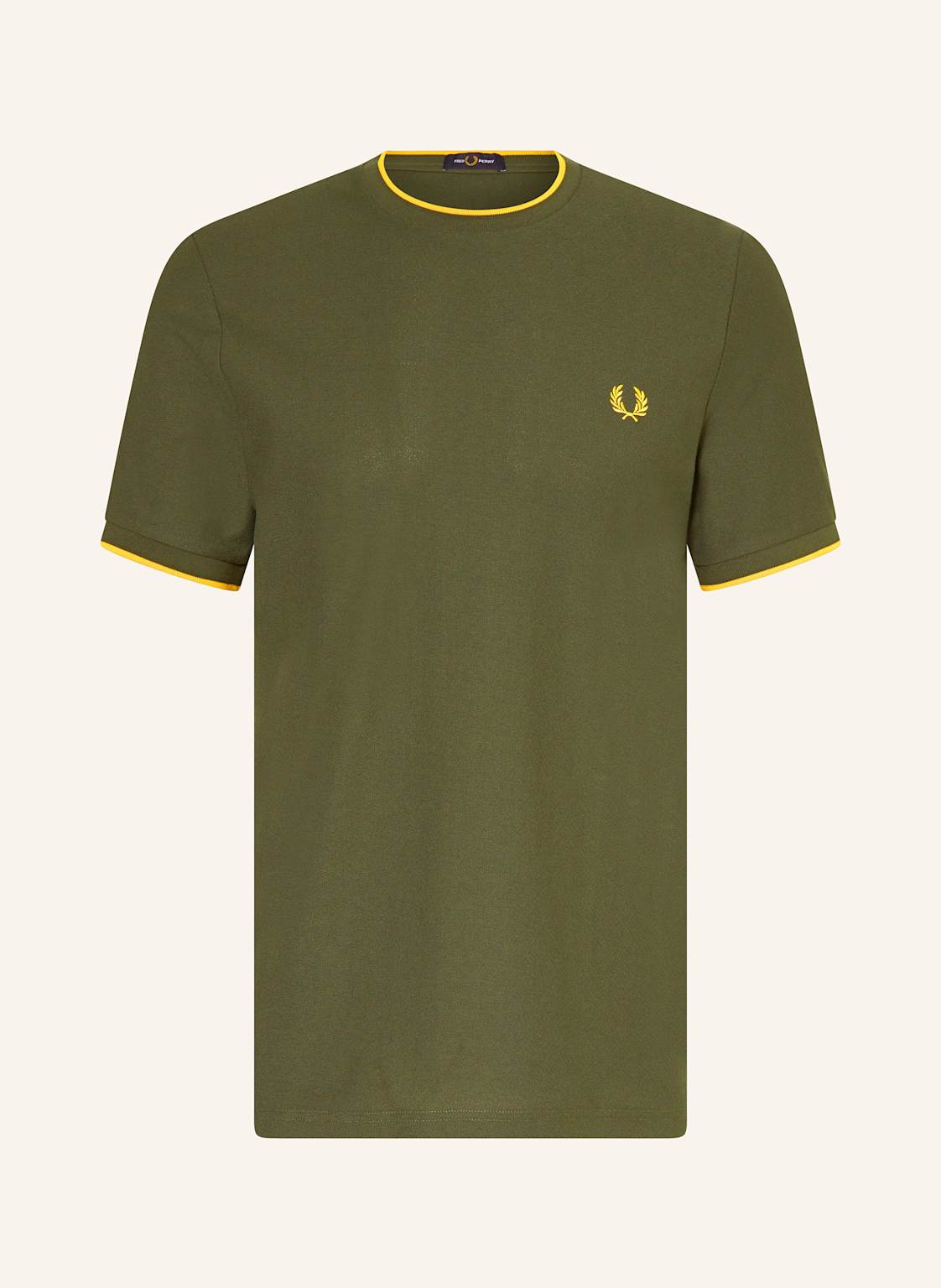 Fred Perry T-Shirt gruen von Fred Perry