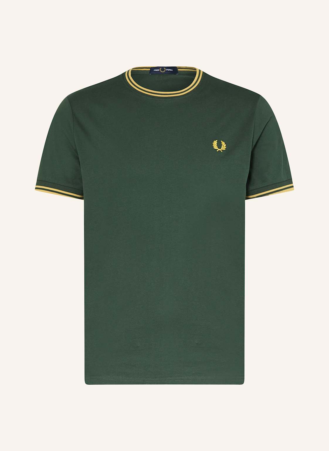 Fred Perry T-Shirt gruen von Fred Perry