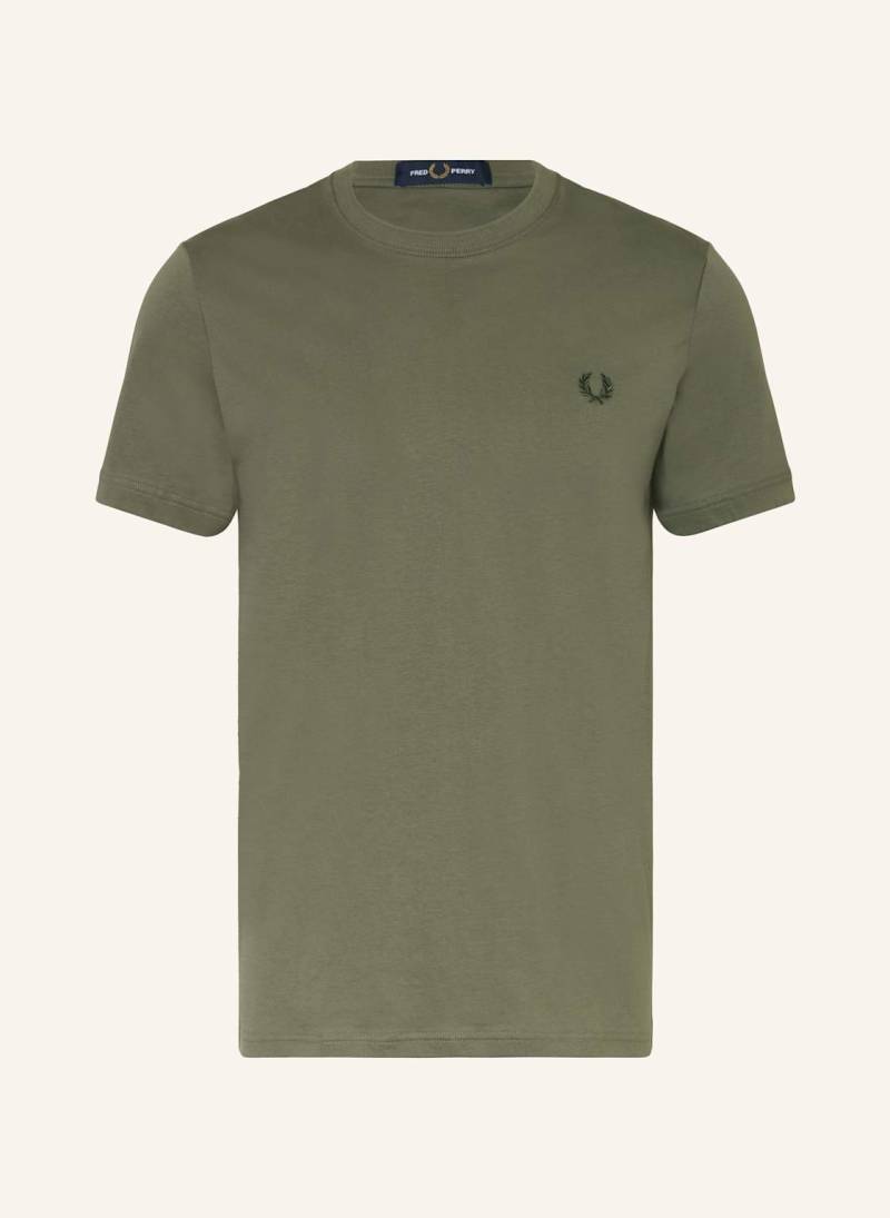 Fred Perry T-Shirt gruen von Fred Perry