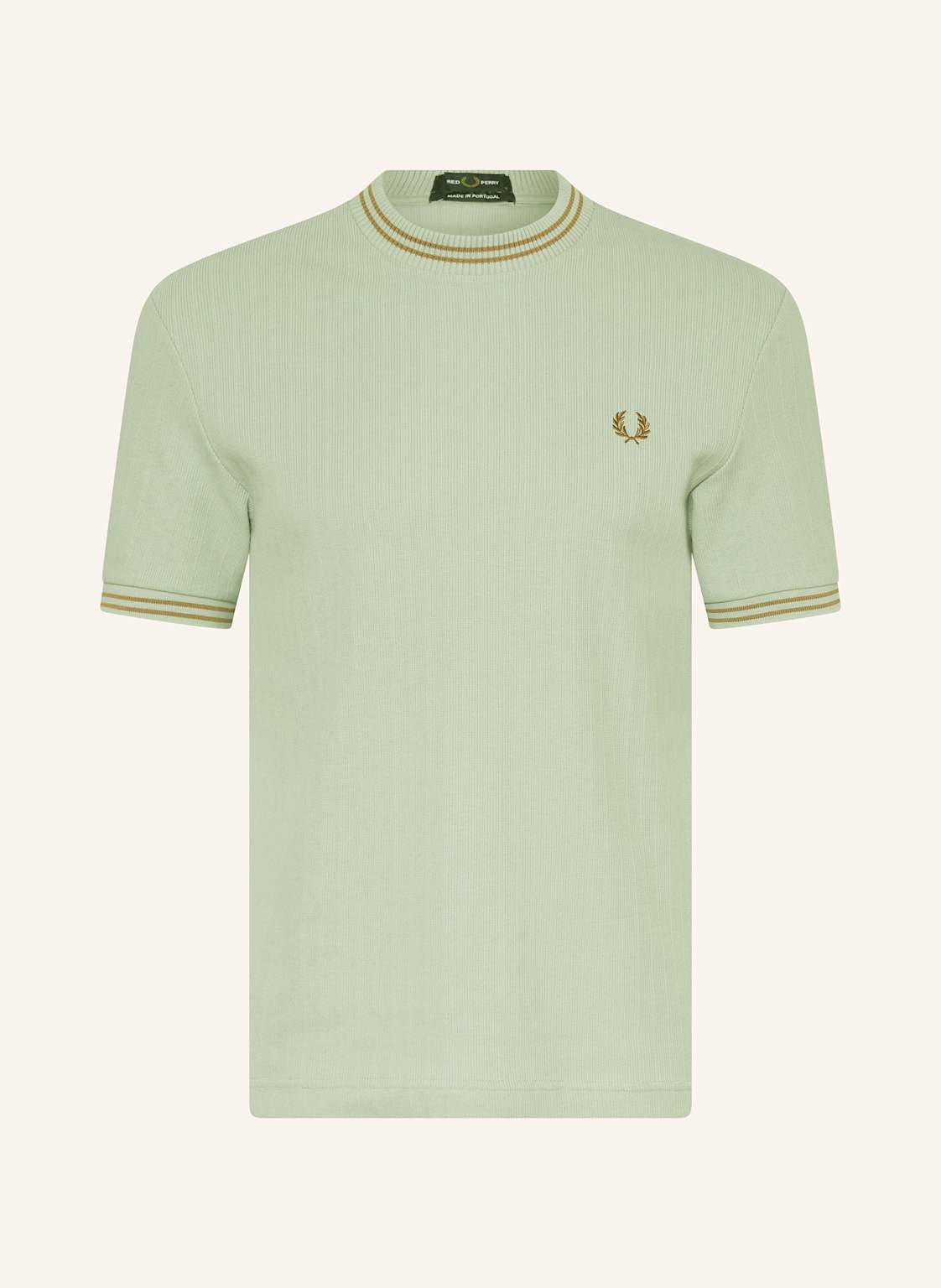 Fred Perry T-Shirt gruen von Fred Perry