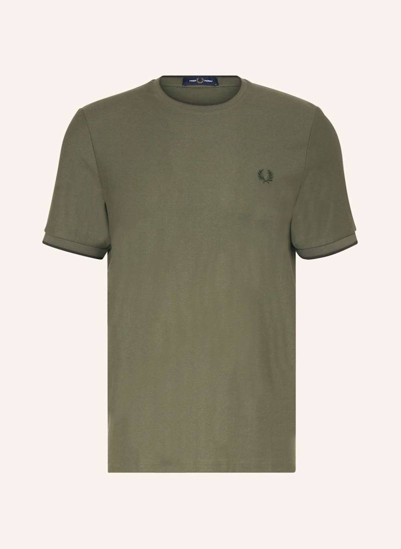 Fred Perry T-Shirt gruen von Fred Perry