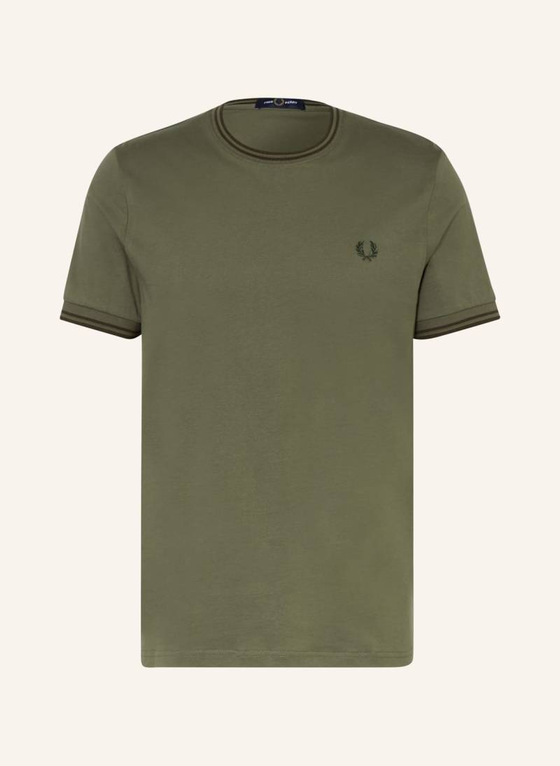 Fred Perry T-Shirt gruen von Fred Perry