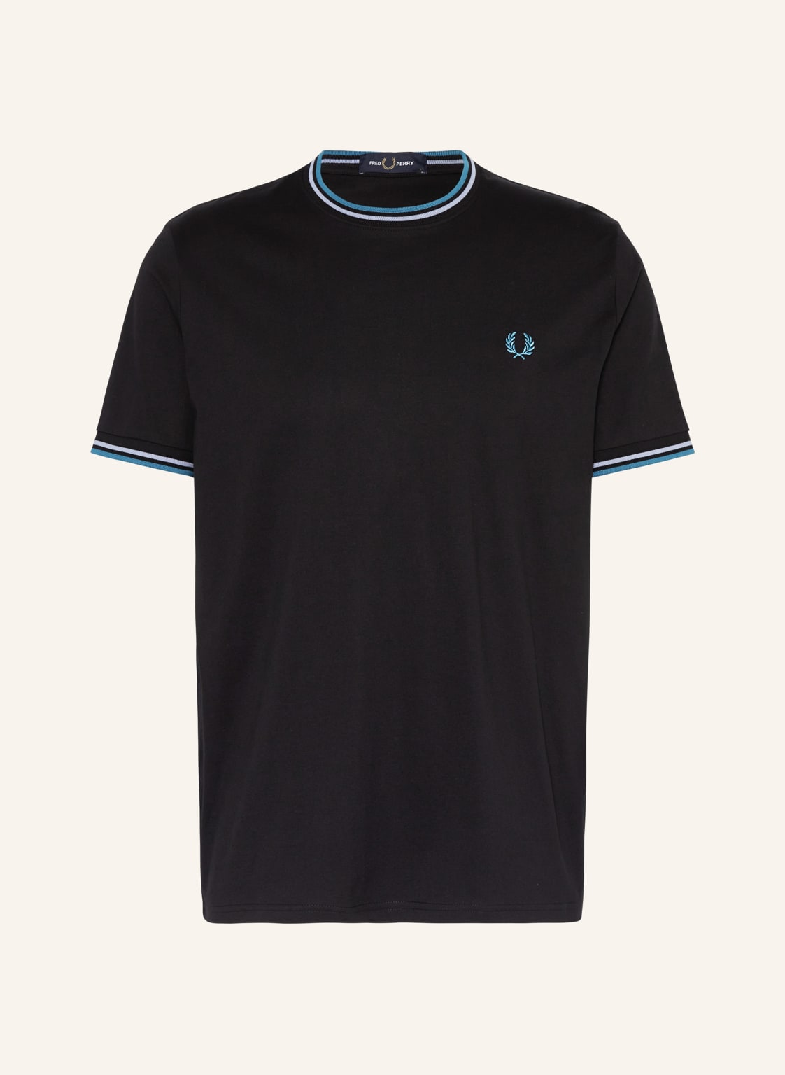 Fred Perry T-Shirt schwarz von Fred Perry