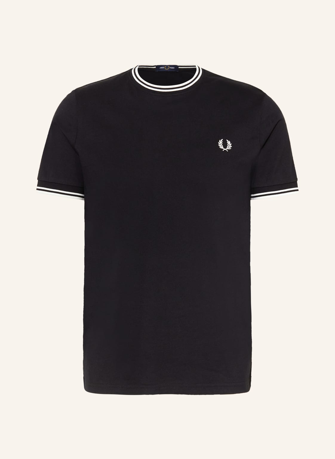 Fred Perry T-Shirt schwarz von Fred Perry