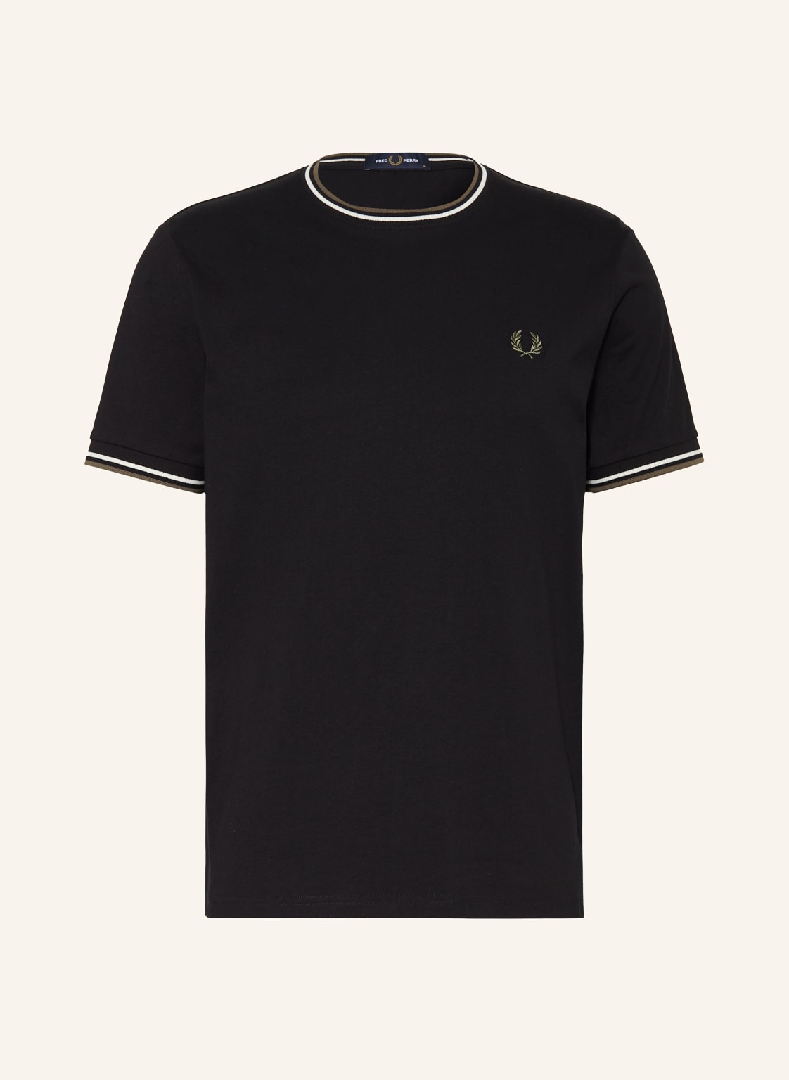 Fred Perry T-Shirt schwarz von Fred Perry